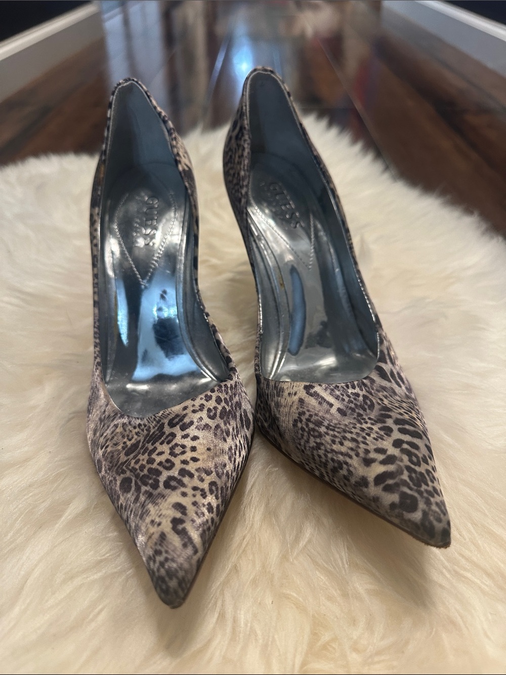 Worn once heels